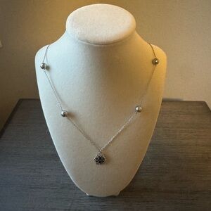 Tory Burch Silver Necklace